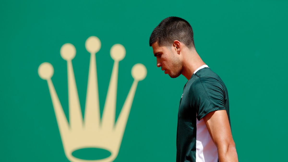 PAP/EPA / SEBASTIEN NOGIER  / Na zdjęciu: Carlos Alcaraz