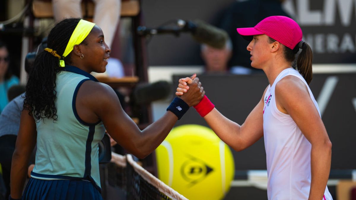 Getty Images / Robert Prange / Coco Gauff i Iga Świątek