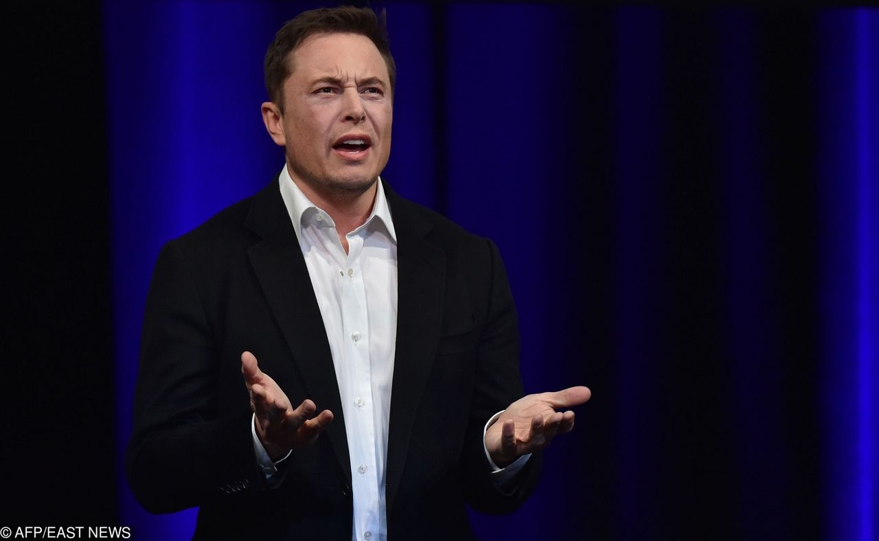 Elon Musk (fot. Eastnews/AFP)