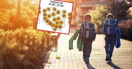 Uczniów przywita piękna pogoda? "Naprawdę wysoka temperatura"