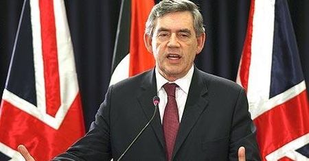 Gordon Brown na urlopie będzie grał