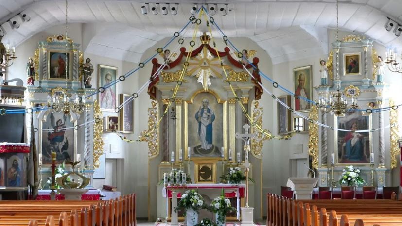 Koronawirus. Sianowo. COVID-19 w  Sanktuarium Matki Boskiej Sianowskiej Królowej Kaszub