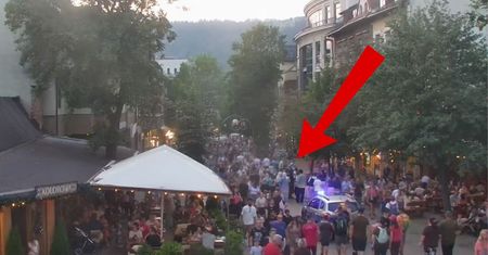 Zegar wskazał 19:48. Spójrzcie na Krupówki. Komentarz zbędny
