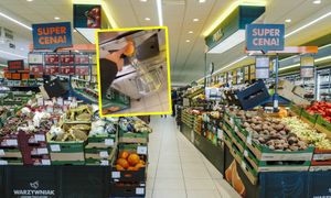 Aż zaczął nagrywać. "W każdej Biedronce powinno to być"