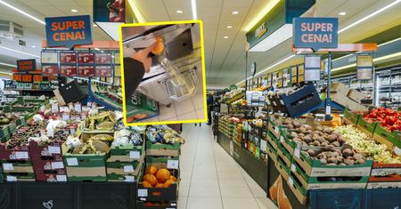 Aż zaczął nagrywać. "W każdej Biedronce powinno to być"