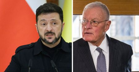 Zełenski w Rzymie. Spotkał się z Kelloggiem