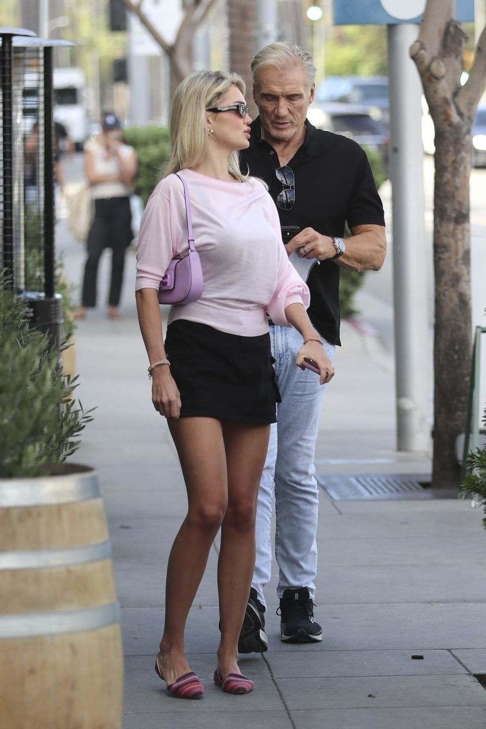 Dolph Lundgren i Emma Krokdal