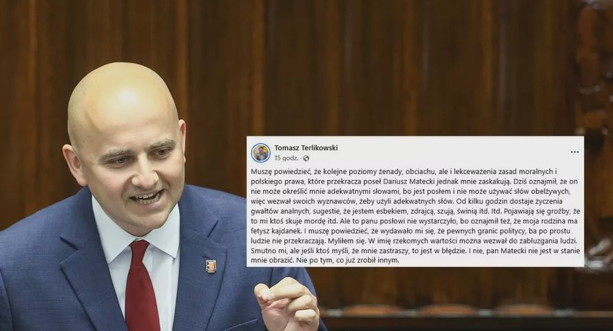 Tomasz Terlikowski zmaga się z falą hejtu. Po sporze z Mateckim o Ruch Obrony Granic