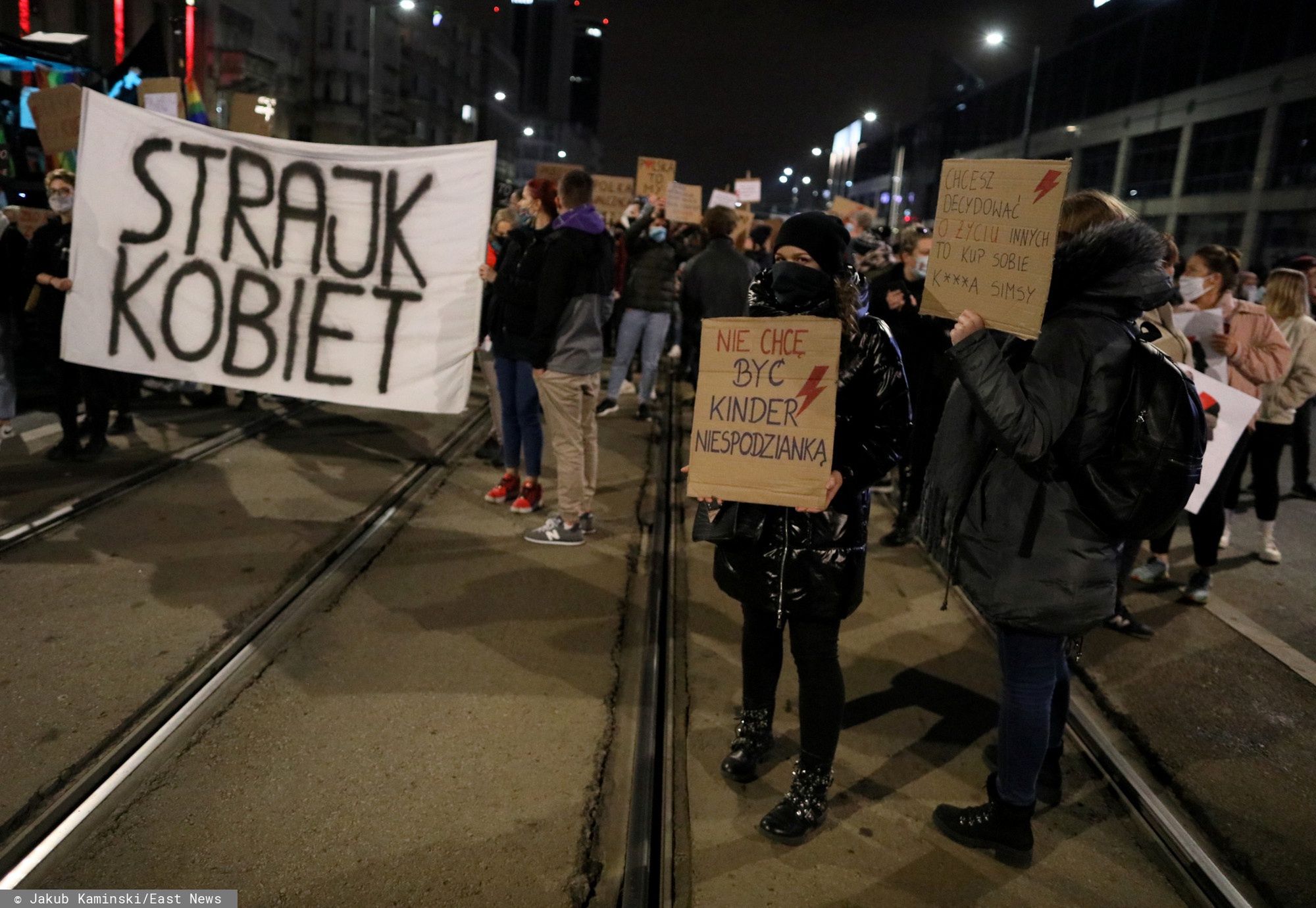 Trwa Strajk Kobiet po decyzji TK ws. aborcji