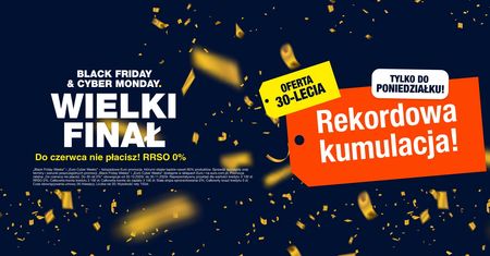 Wielki Finał Black Friday - wyprzedaż w RTV Euro AGD trwa