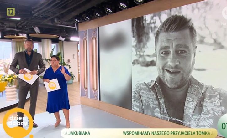 Pożegnanie Tomasza Jakubiaka w "Dzień Dobry TVN"