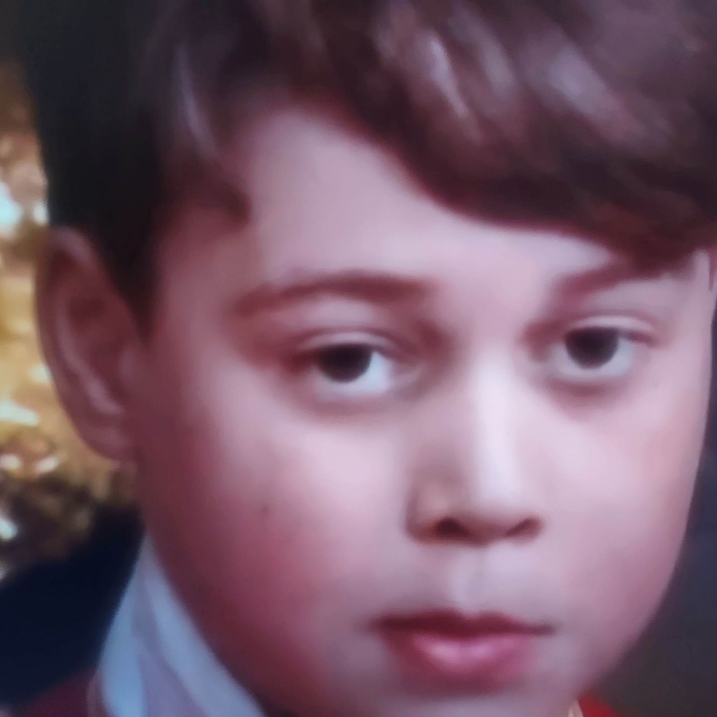 Książę George (fot. ujęcie z telewizji)