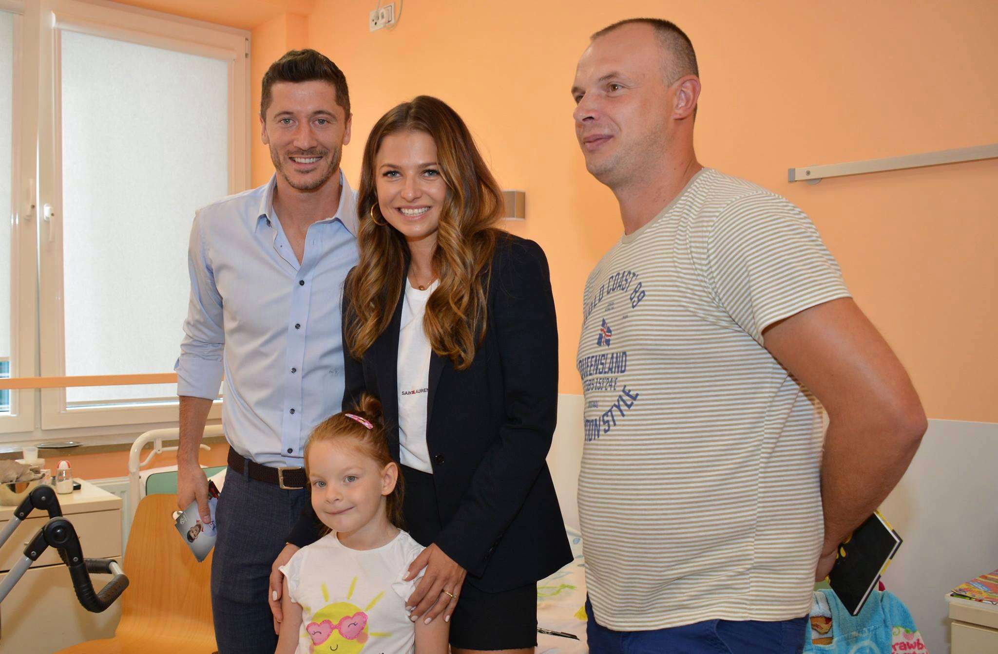 Anna i Robert Lewandowscy przekazali ponad pół miliona złotych na Centrum Zdrowia Dziecka