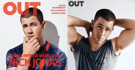 Nick Jonas pokazuje pachy w gejowskim magazynie (ZDJĘCIA)