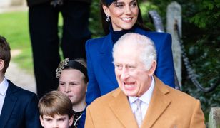Tak Kate wita się z królem. Kamery BBC zaobserwowały rodzinną chwilę