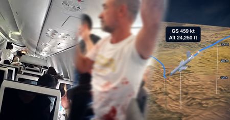 Koszmarny lot z Dubaju. Krwawa bójka w samolocie. Jest nagranie