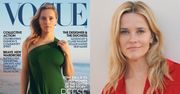 Naturalna Reese Witherspoon spogląda z okładki amerykańskiego "Vogue'a"