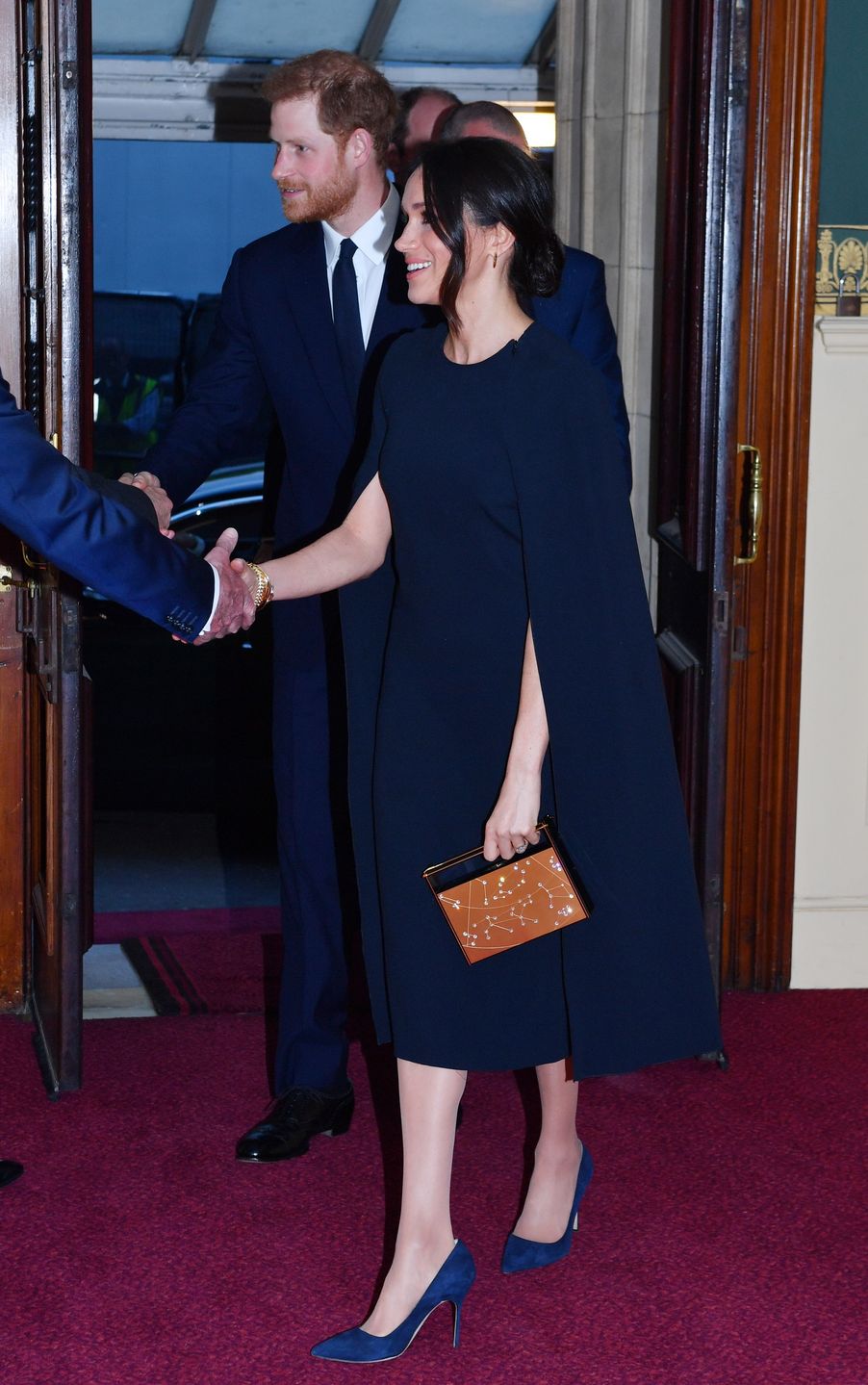 Meghan Markle w Royal Albert Hall w 2018 roku