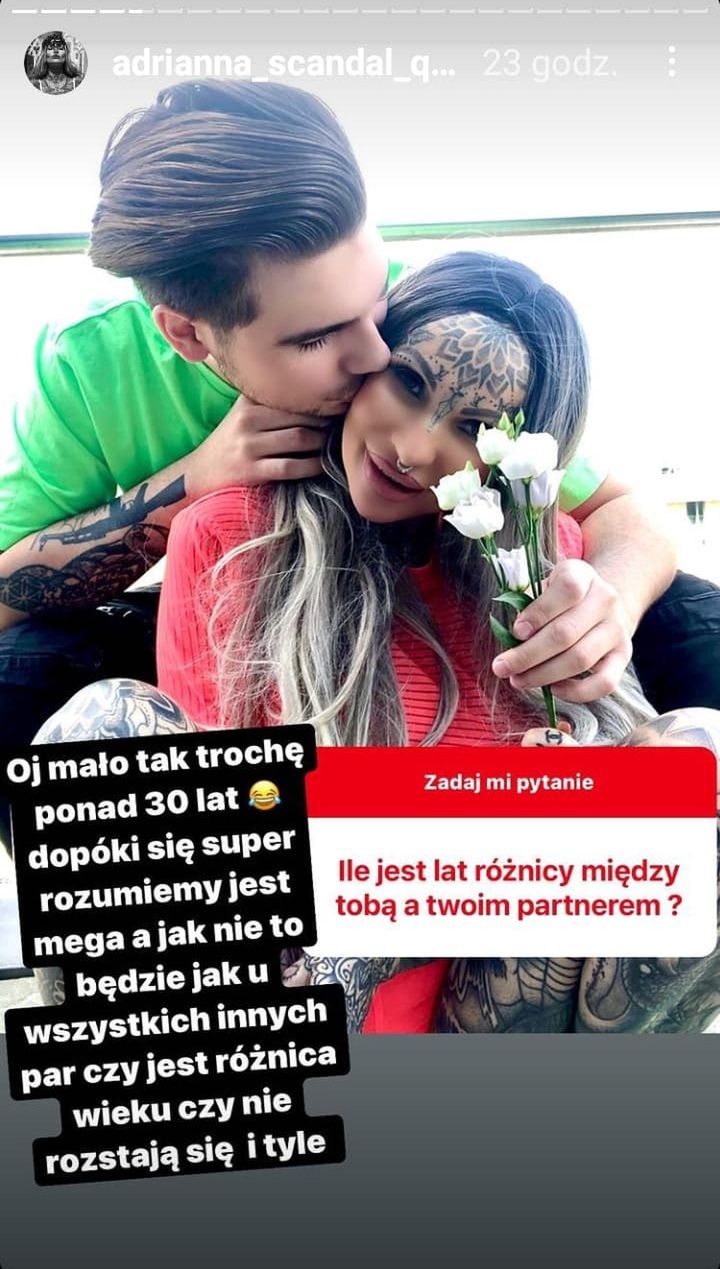 Adrianna Eisenbach z "Królowych Życia" z partnerem Dawidem