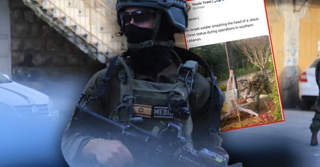 Skandal w Libanie. Żołnierz IDF niszczył figurę Chrystusa