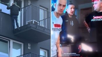 Konsternacja podczas streamu Łatwoganga. Ktoś wszedł po balkonach, a wideo już trafiło do sieci