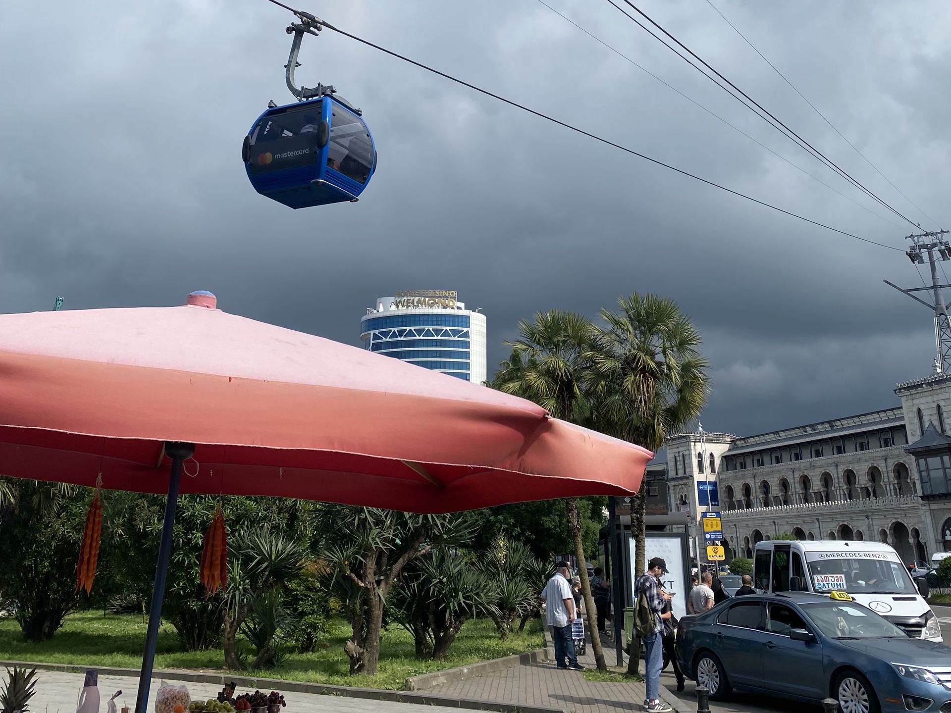 Kolejka Argo to jeden z obowiązkowych punktów na turystycznej mapie Batumi 