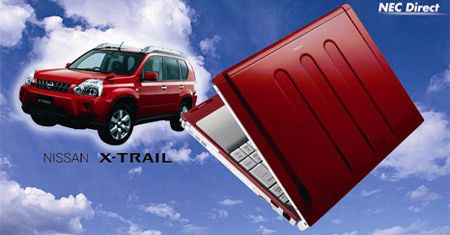 LaVie G Type J, czyli X-Trail i NEC