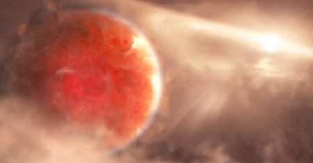 Planeta, która w pewnym sensie powstała przez podział. Prawie jak przez pączkowanie