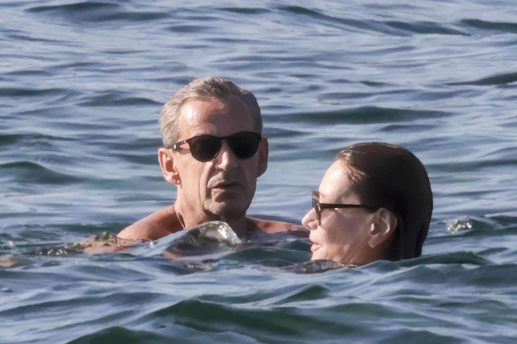 Carla Bruni i Nicolas Sarkozy na wakacjach