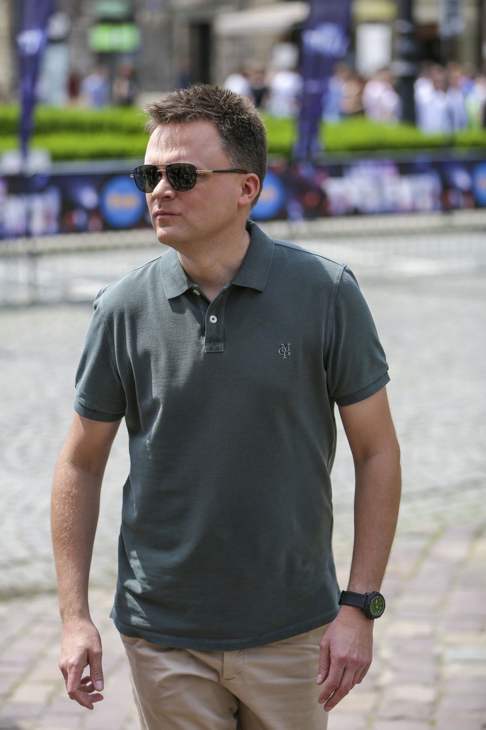 Szymon Hołownia na castingach do "Mam talent!"