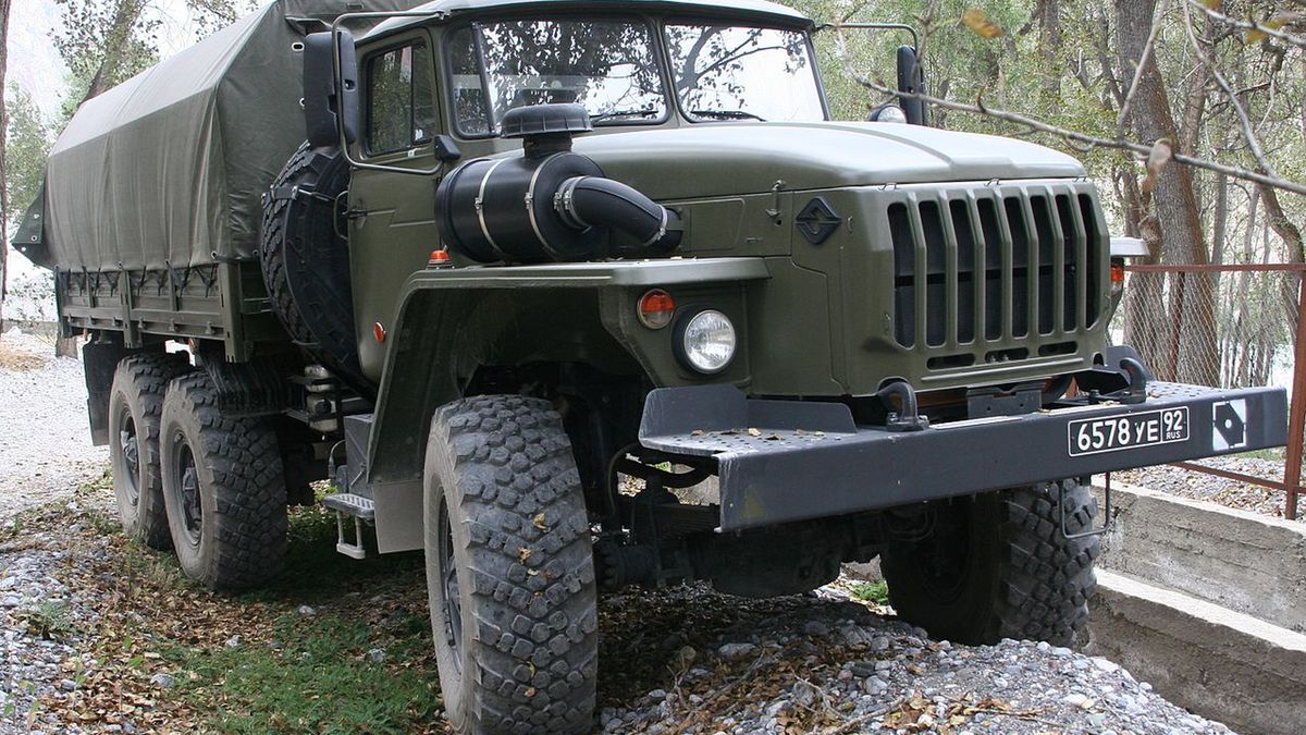 Ukrainiec ukradł rosyjską ciężarówkę wojskową