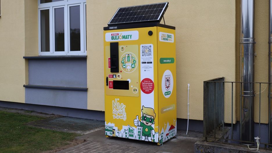 W Białym Borze stanął pierwszy olejomat