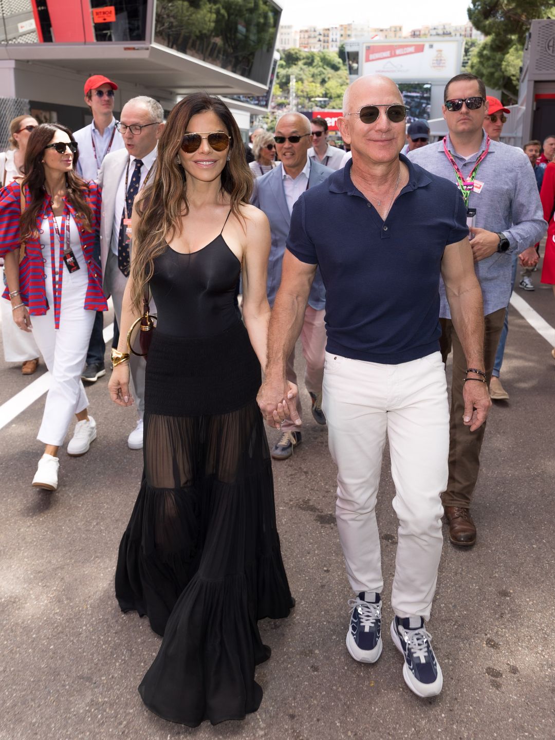 Lauren Sanchez i Jeff Bezos