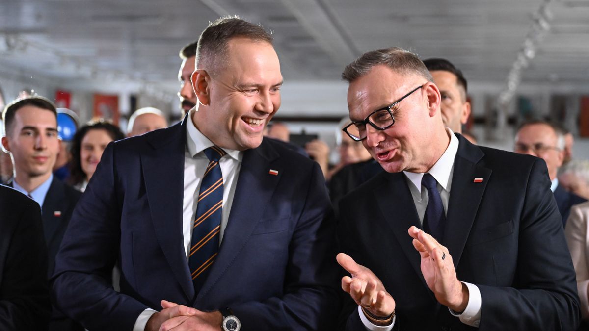 Karol Nawrocki i Andrzej Duda