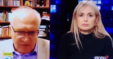Olejnik zdębiała na wizji. Tego po swym gościu się nie spodziewała