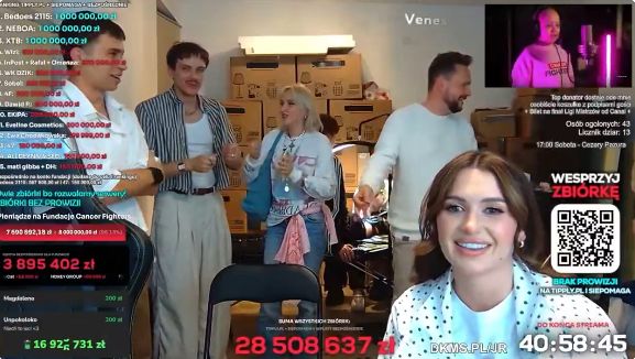 Wersow na streamie u Łatwoganga