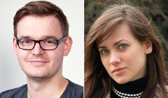 Maciej Rakowski i Olga Piech w dziale kreacji Insignii