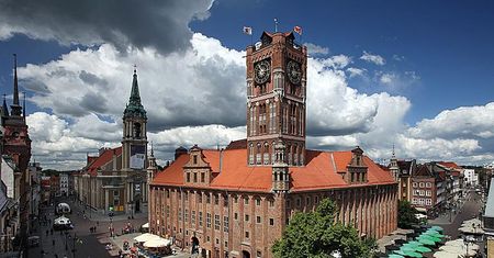 Toruński hejnał z wieży Ratusza Staromiejskiego obwieści początek mistrzostw