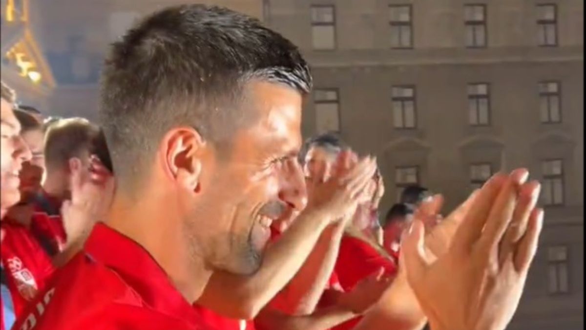Novak Djoković świętował mistrzostwo olimpijskie w Belgradzie