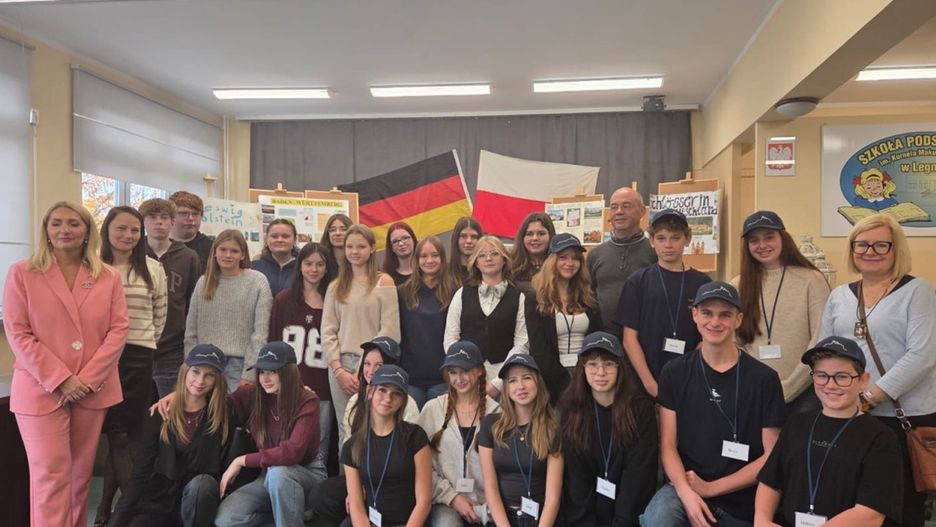 Uczniowie z Miśni odwiedzili Szkołę Podstawową nr 16 (mat . prasowe)