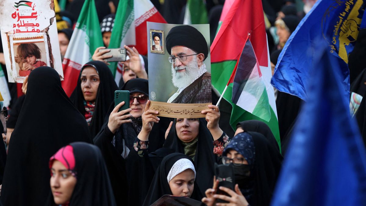 demonstracje w Teheranie