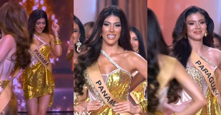 Niezręczna WPADKA podczas konkursu miss. Uczestniczka myślała, że przeszła dalej. Musiała się wrócić... (WIDEO)