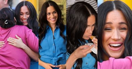 Meghan Markle drugi raz w tej samej sukience! Idzie w ślady Kate Middleton? (ZDJĘCIA)