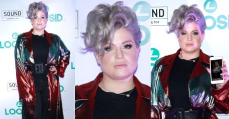 Odblaskowa Kelly Osbourne promuje aplikację dla abstynentów