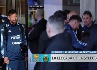 Leo Messi przytula się i robi zdjęcie z chłopcem, którego wcześniej wyprowadziła ochrona (WIDEO)