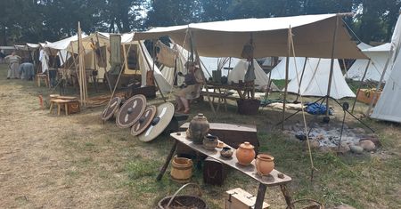 Piknik historyczny pod lupą skarbówki. Uczestnicy przegonili inspektora