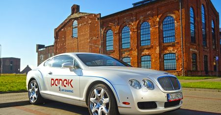 Bentley Continental GT na minuty. Panek Carsharing zaszalał