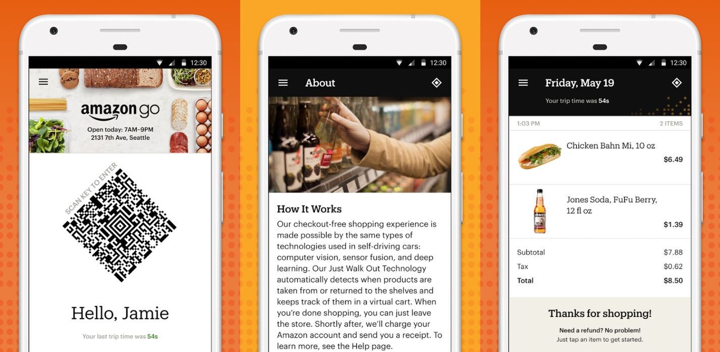 Amazon Go otwarty. Futurystyczny sklep, w którym smartfon zastąpi kasę 2