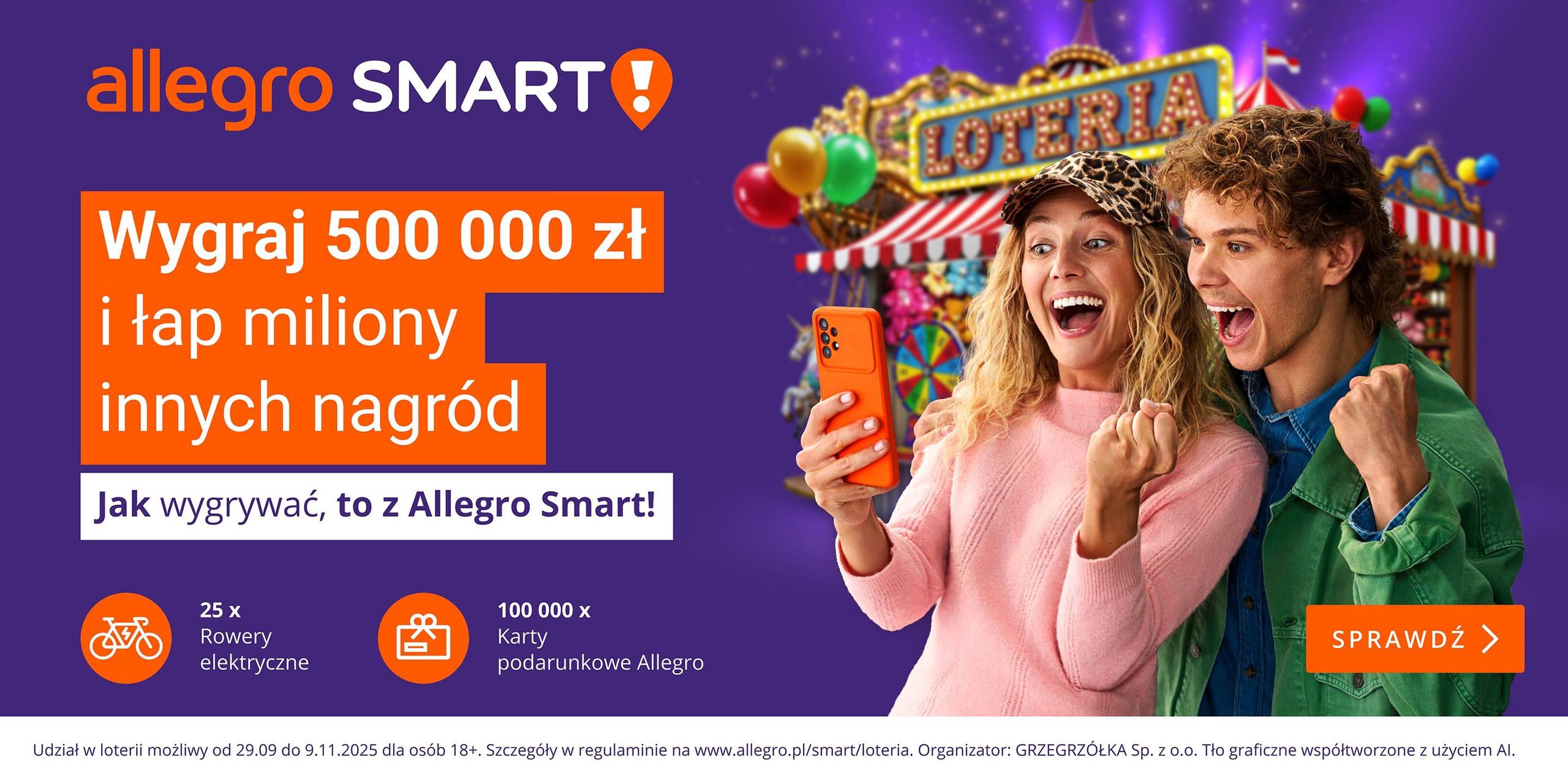 Świętuj 7. urodziny Allegro Smart!
