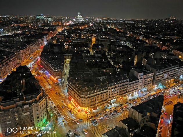 Huawei P30 Pro szeroki kąt nocne